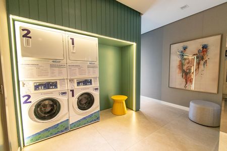 Studio para alugar com 24m², 1 quarto e sem vagaLavanderia
