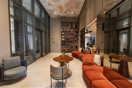 Studio para alugar com 24m², 1 quarto e sem vagaHall social