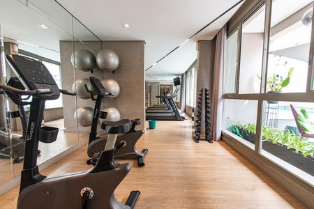 Studio para alugar com 24m², 1 quarto e sem vagaÁrea comum - Academia