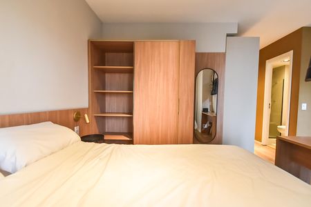 Studio para alugar com 24m², 1 quarto e sem vagaQuarto