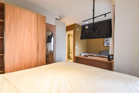 Studio para alugar com 24m², 1 quarto e sem vagaQuarto