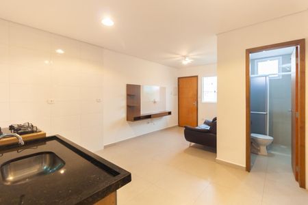 Sala de apartamento para alugar com 2 quartos, 47m² em Chácara Mafalda, São Paulo