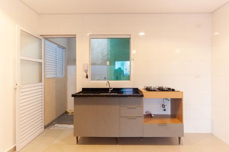 Cozinha de apartamento para alugar com 2 quartos, 47m² em Chácara Mafalda, São Paulo