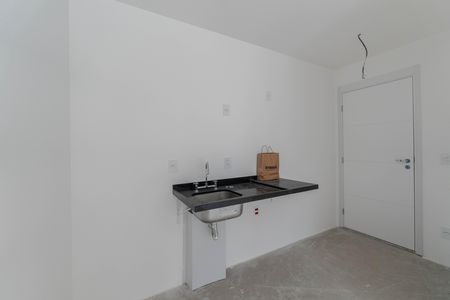 Studio à venda com 30m², 1 quarto e sem vagaCozinha