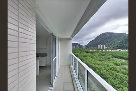 Varanda - Sala de apartamento à venda com 2 quartos, 82m² em Barra Olímpica, Rio de Janeiro