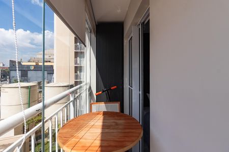 Apartamento para alugar com 29m², 1 quarto e sem vagaVaranda