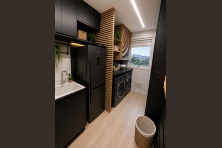 Área de serviço de apartamento para alugar com 2 quartos, 66m² em Jardim Lindóia, Porto Alegre