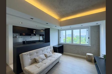 Sala de apartamento para alugar com 1 quarto, 49m² em Centro Histórico, Porto Alegre