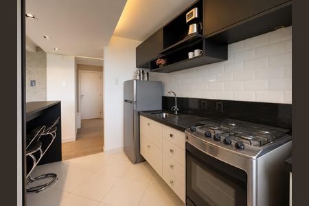 Cozinha de apartamento para alugar com 1 quarto, 49m² em Centro Histórico, Porto Alegre