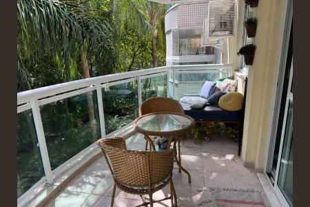 Varanda de apartamento para alugar com 1 quarto, 70m² em Barra da Tijuca, Rio de Janeiro