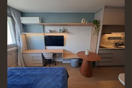 Apartamento para alugar com 1 quarto, 28m² em Indianópolis, São Paulo