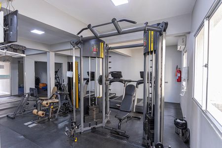 Apartamento à venda com 50m², 2 quartos e 1 vaga Apartamento à venda com 50m², 2 quartos e 1 vagaÁrea comum - Academia