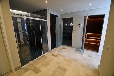 Studio para alugar com 46m², 1 quarto e 1 vagaSauna