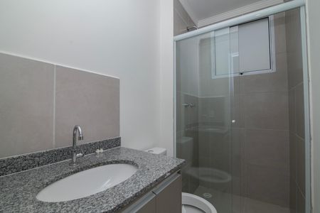 Apartamento para alugar com 53m², 2 quartos e 1 vaga Apartamento para alugar com 53m², 2 quartos e 1 vagaBanheiro do Quarto 2 Suíte