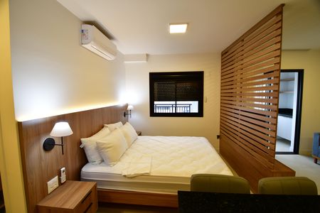 Studio para alugar com 46m², 1 quarto e 1 vagaQuarto