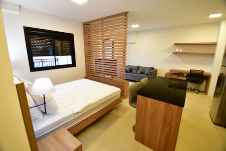 Studio para alugar com 46m², 1 quarto e 1 vagaQuarto