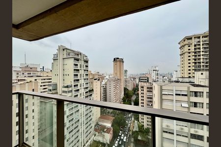 Varanda  de apartamento à venda com 3 quartos, 145m² em Jardim Paulista, São Paulo