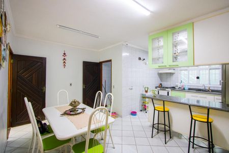 Copa/Cozinha de casa à venda com 3 quartos, 184m² em Vila Eldizia, Santo André