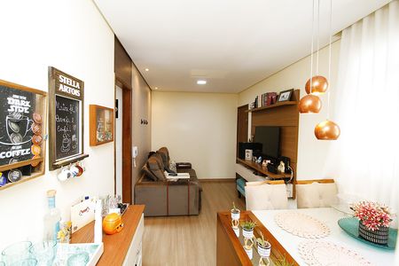 Sala de apartamento à venda com 3 quartos, 55m² em Nova Barroca, Belo Horizonte