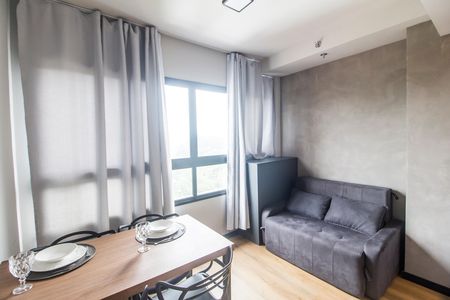 Sala  de apartamento à venda com 1 quarto, 60m² em Melville Empresarial Ii, Barueri