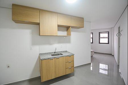Sala/Cozinha/Área de Serviço de kitnet/studio para alugar com 1 quarto, 24m² em Rudge Ramos, São Bernardo do Campo