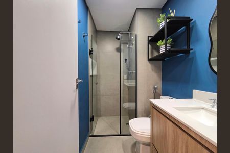 Studio para alugar com 32m², 1 quarto e sem vagaBanheiro