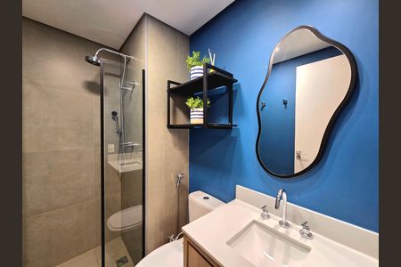 Studio para alugar com 32m², 1 quarto e sem vagaBanheiro