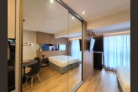 Studio de kitnet/studio para alugar com 1 quarto, 32m² em Indianópolis, São Paulo