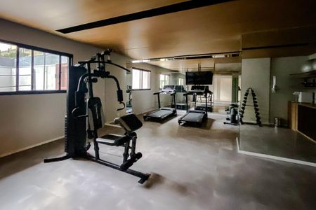 Studio à venda com 24m², 1 quarto e sem vaga Studio à venda com 24m², 1 quarto e sem vagaÁrea comum - Academia