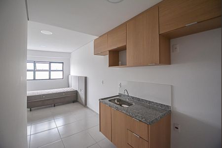Studio para alugar com 26m², 1 quarto e sem vaga Studio para alugar com 26m², 1 quarto e sem vagaCozinha e Área de Serviço