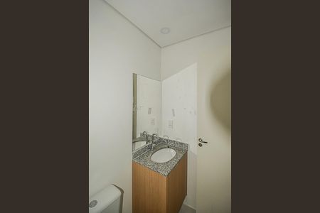 Banheiro de kitnet/studio para alugar com 1 quarto, 27m² em Rudge Ramos, São Bernardo do Campo