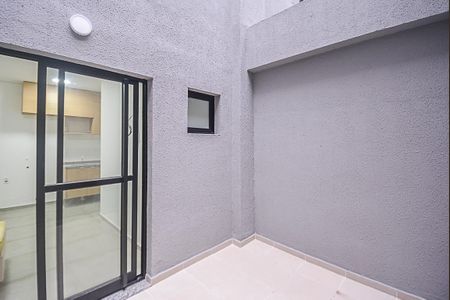 Varanda do StudioOuKitchenette de kitnet/studio para alugar com 1 quarto, 33m² em Rudge Ramos, São Bernardo do Campo
