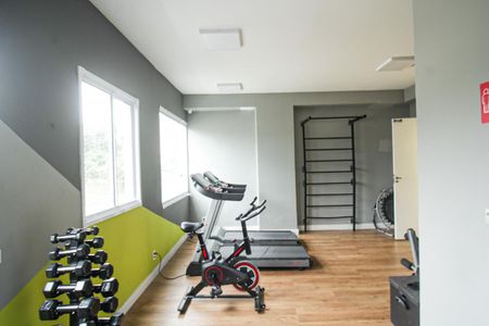 Studio para alugar com 17m², 1 quarto e 1 vaga Studio para alugar com 17m², 1 quarto e 1 vagaÁrea comum - Academia