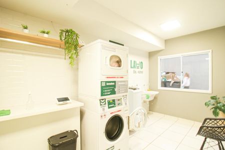 Studio para alugar com 17m², 1 quarto e 1 vaga Studio para alugar com 17m², 1 quarto e 1 vagaLavanderia