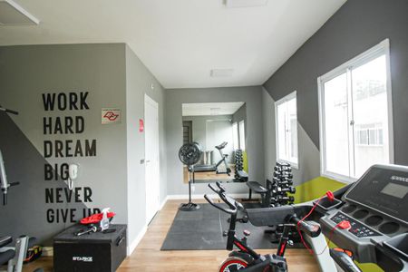 Studio para alugar com 17m², 1 quarto e 1 vaga Studio para alugar com 17m², 1 quarto e 1 vagaÁrea comum - Academia