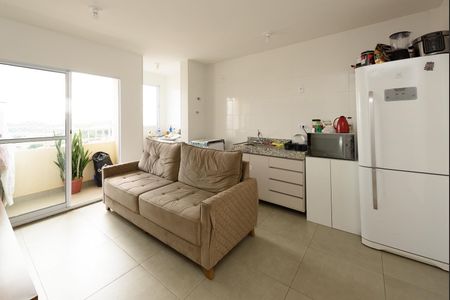 Sala de apartamento à venda com 2 quartos, 49m² em Milionários, Belo Horizonte
