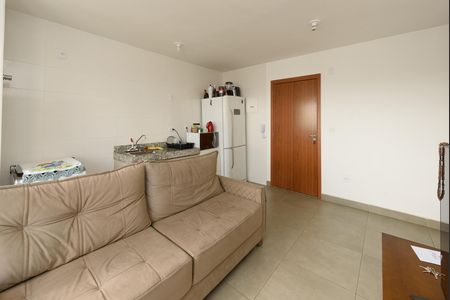 Sala de apartamento à venda com 2 quartos, 49m² em Milionários, Belo Horizonte