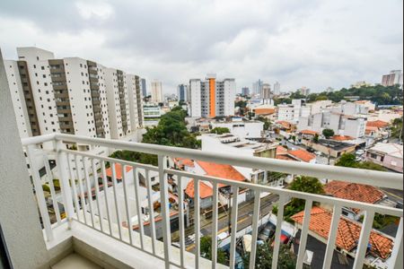 Varanda da Sala de apartamento para alugar com 2 quartos, 49m² em Santa Terezinha, Santo André