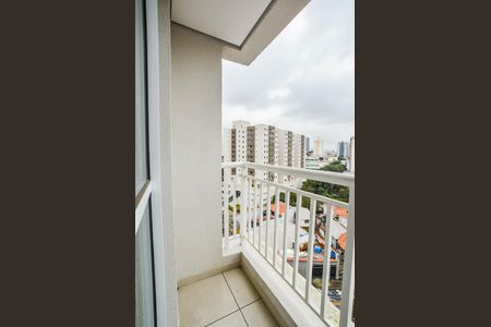 Varanda da Sala de apartamento para alugar com 2 quartos, 49m² em Santa Terezinha, Santo André