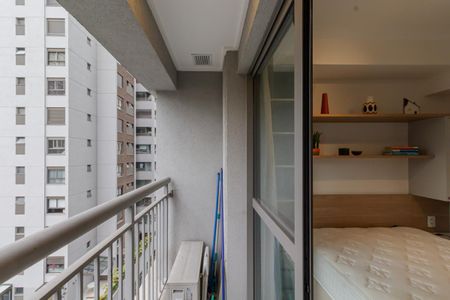 Studio para alugar com 21m², 1 quarto e sem vaga Studio para alugar com 21m², 1 quarto e sem vagaSacada