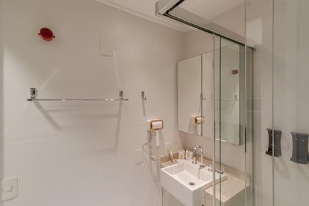 Studio para alugar com 21m², 1 quarto e sem vaga Studio para alugar com 21m², 1 quarto e sem vagaBanheiro