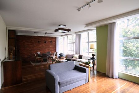 Sala de apartamento para alugar com 4 quartos, 253m² em Santo Agostinho, Belo Horizonte