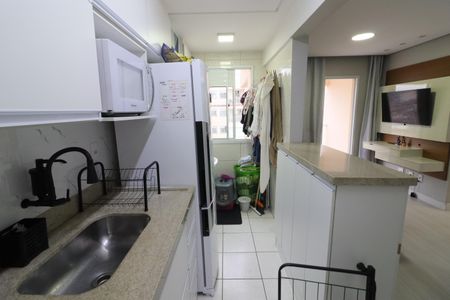 Apartamento para alugar com 49m², 2 quartos e 1 vagaCozinha e Área de Serviço