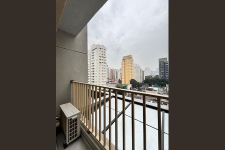 Studio à venda com 24m², 1 quarto e sem vagaVaranda