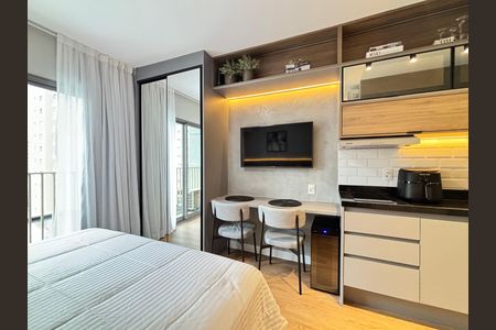 Studio de kitnet/studio para alugar com 1 quarto, 24m² em Vila Olímpia, São Paulo