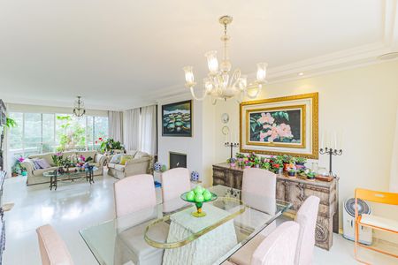 Sala de Jantar de apartamento à venda com 4 quartos, 185m² em Vila Suzana, São Paulo