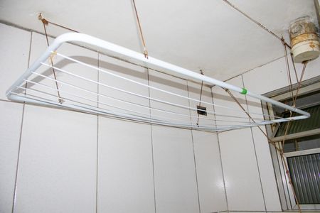 Apartamento para alugar com 38m², 1 quarto e 1 vagaDetalhe da área de serviço