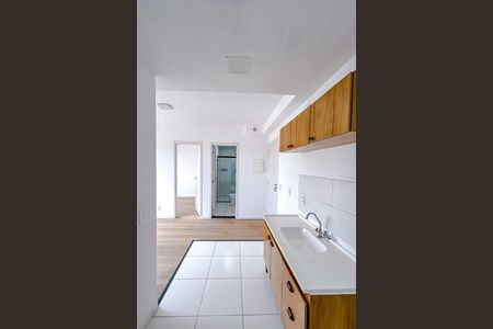 Apartamento à venda com 36m², 2 quartos e 1 vagaCozinha e Área de Serviço