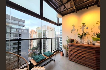 Apartamento à venda com 70m², 2 quartos e 1 vagaVaranda