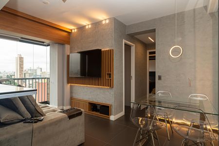 Sala de apartamento para alugar com 1 quarto, 49m² em Bela Vista, São Paulo